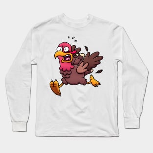 Running Turkey Long Sleeve T-Shirt